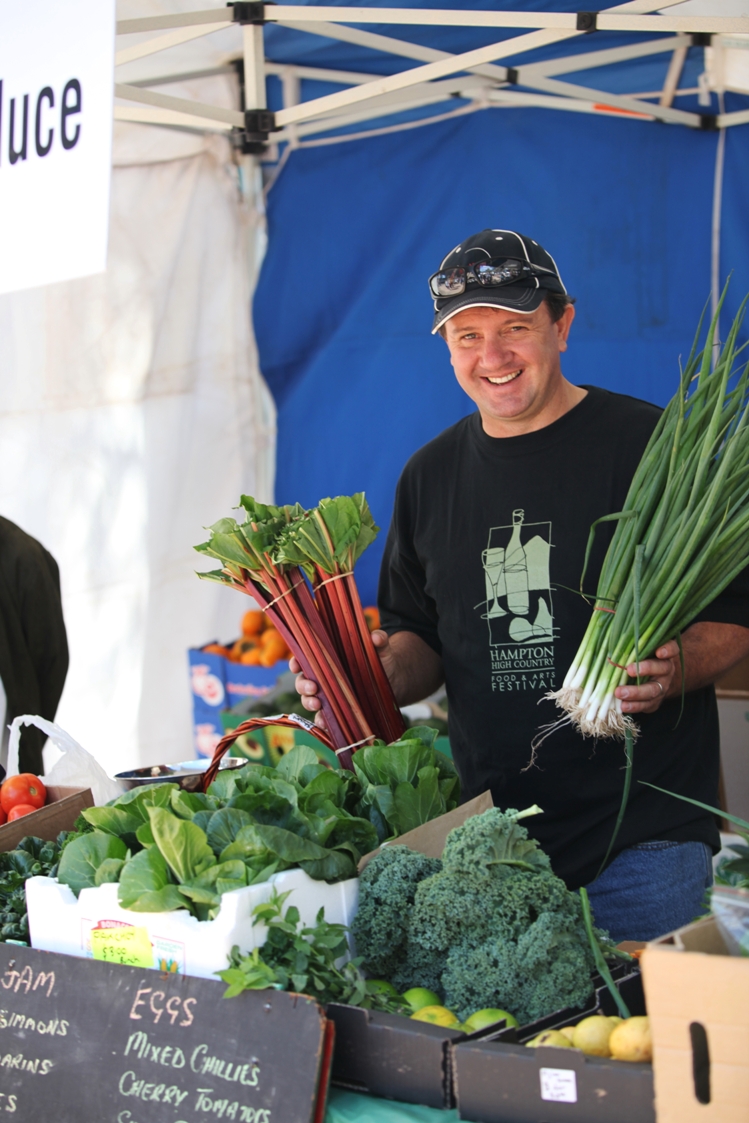 Pick up your fresh produce at the Festival Produce Stand and speak direct to the farmer