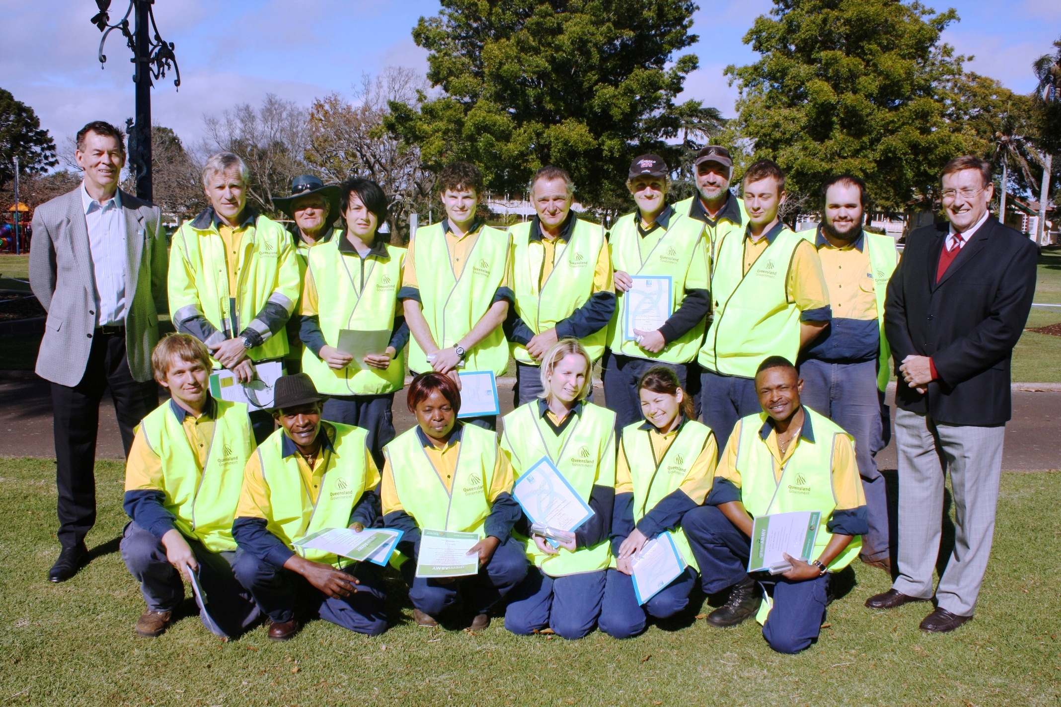 Green Army Graduation 1-7-11