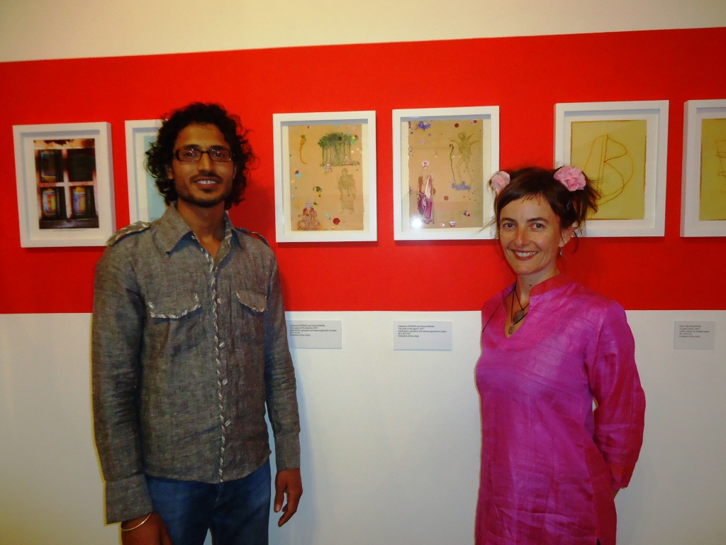 catherine and kamal udarta exhibition Habitat centre india 2012