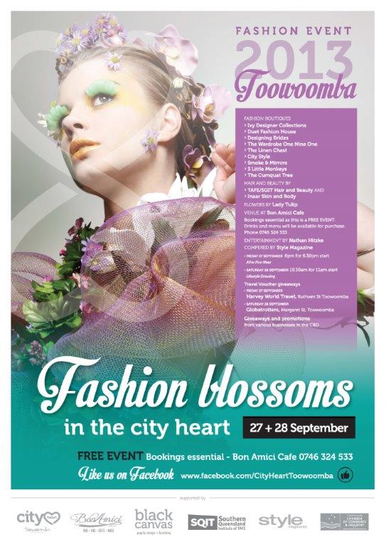 City Heart Toowoomba Fashion Event 27 &amp; 28 September