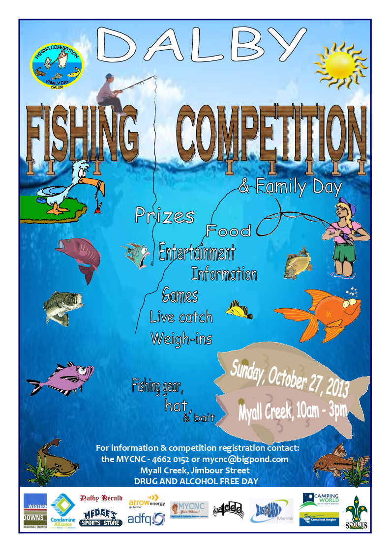 Fishing Comp Flyer 2013
