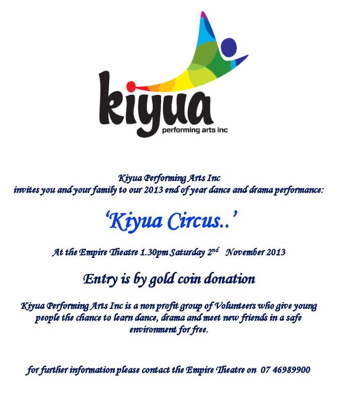 Kiyua Flyer 2013
