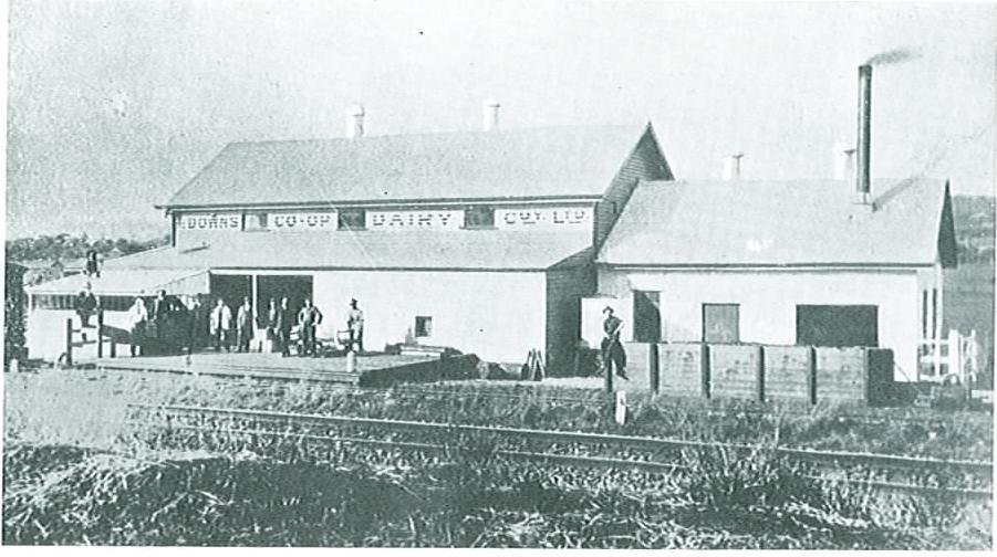 Downs Daiiry Co-op's original factory downs dairy co-op