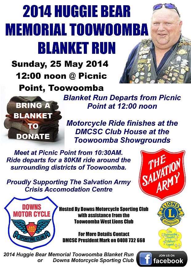 Blanket Run Flyer 2014