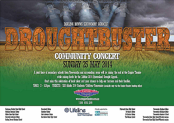 DD SS Drought Buster Community Concert 2014