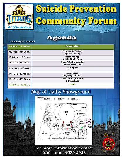 Suicide Orevention Agenda