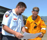 Lawrence Laing (left) with Shane Hopton - Lee Constable photo