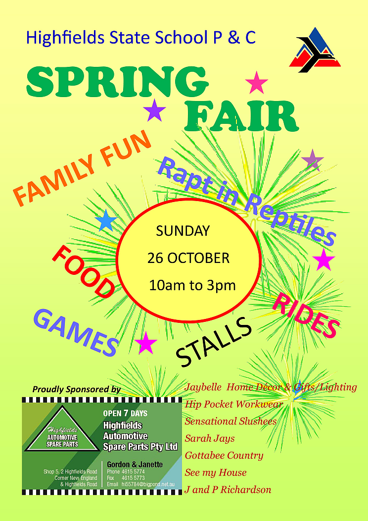 Highfields Spring Fair