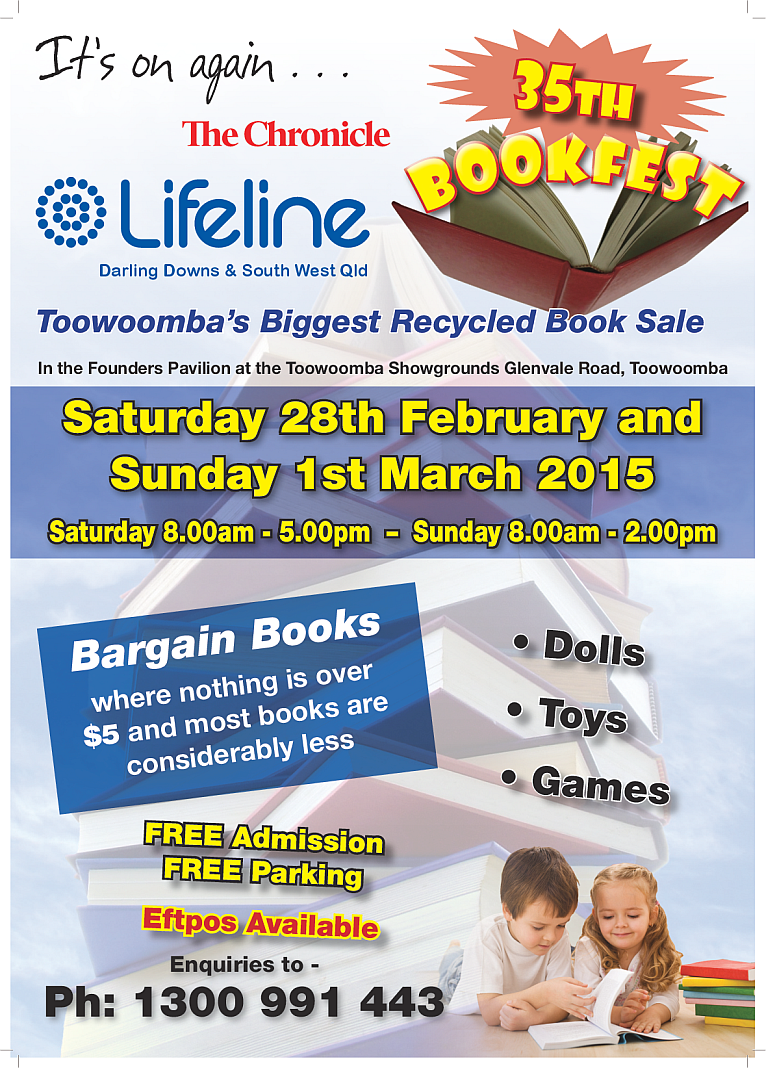 Lifeline Bookfest Poster