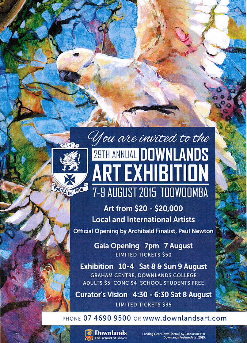 Downlands Art Flyer