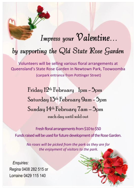 State Rose Garden 2016 Valentines Day