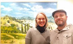 Leisl Mott and Evan Hollis