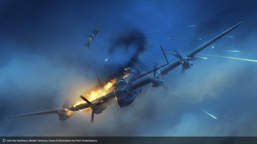 piotr-forkasiewicz-aviation-illustration-intothedarkness