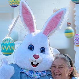 Easter Bunny Hops Into Highfields Pioneer Village